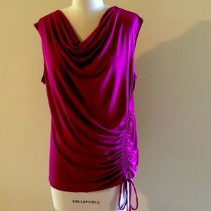 Blackberry Drape Top